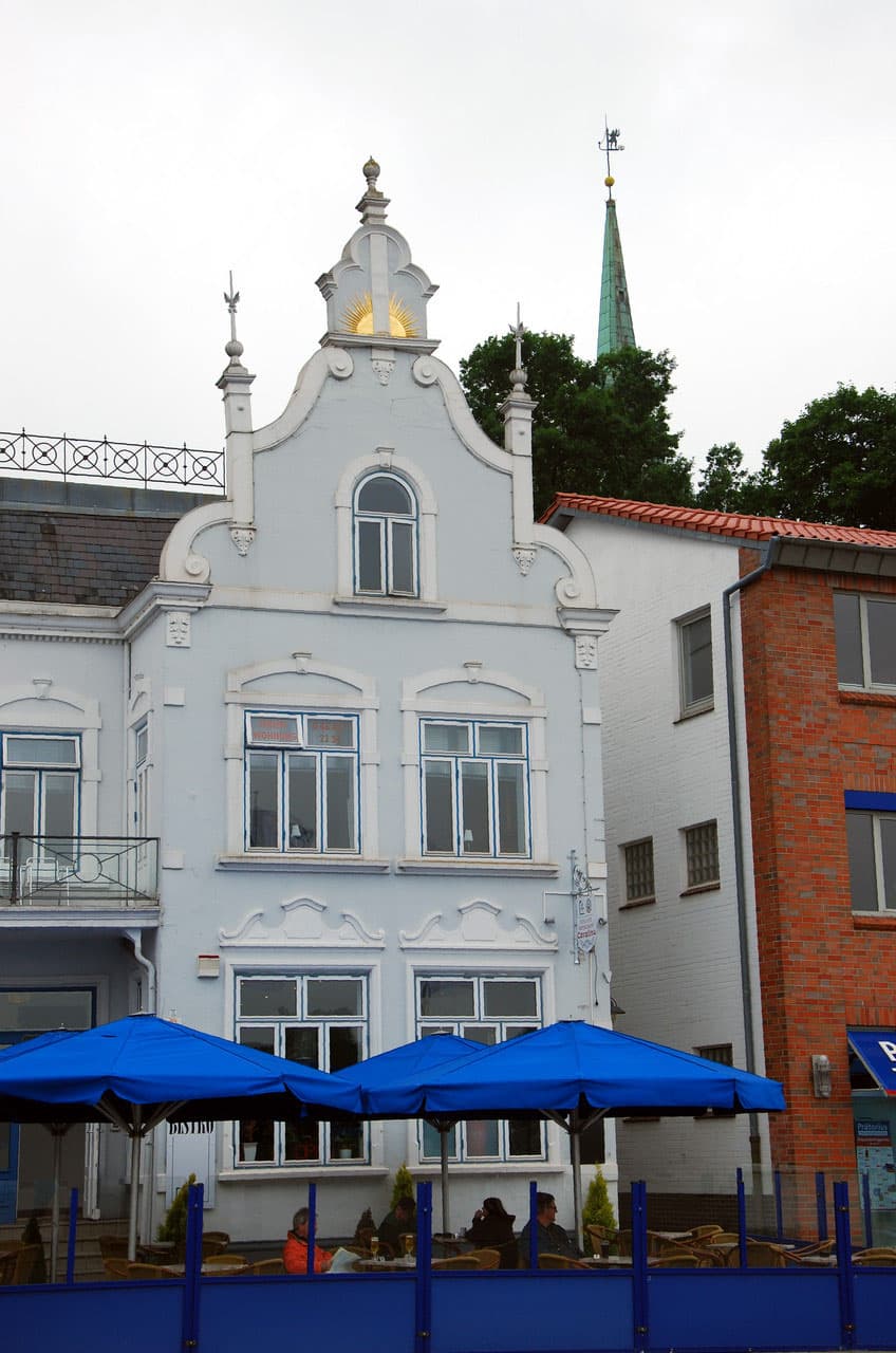 Hafenpromenade in Kappeln